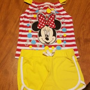 *♡🎀 EUC 3T Minnie Mouse Set🎀♡*